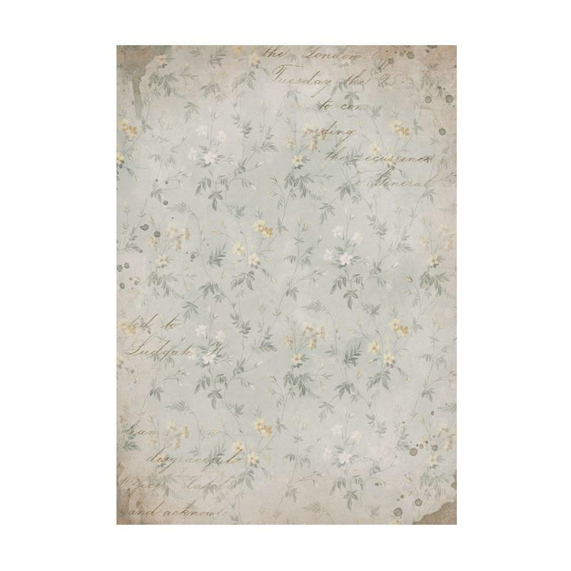 Stamperia Assorted Rice Paper Backgrounds A6 8/Sheets - Golden Harmony