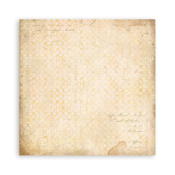 Stamperia Single-Sided Paper Pad 8"x 8" 22/Pkg - Golden Harmony*
