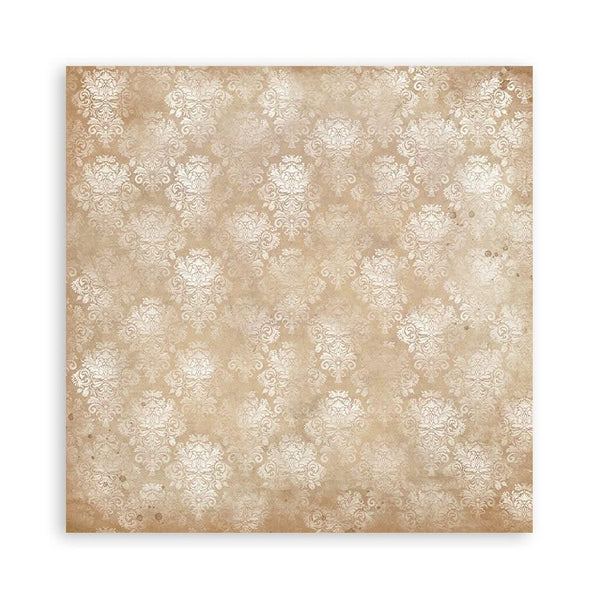 Stamperia Single-Sided Paper Pad 12"x 12" 22/Pkg - Golden Harmony