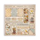 Stamperia Single-Sided Paper Pad 12"x 12" 22/Pkg - Golden Harmony