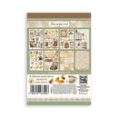 Stamperia A5 Washi Pad 8/Pkg - Golden Harmony