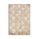 Stamperia A5 Washi Pad 8/Pkg - Golden Harmony