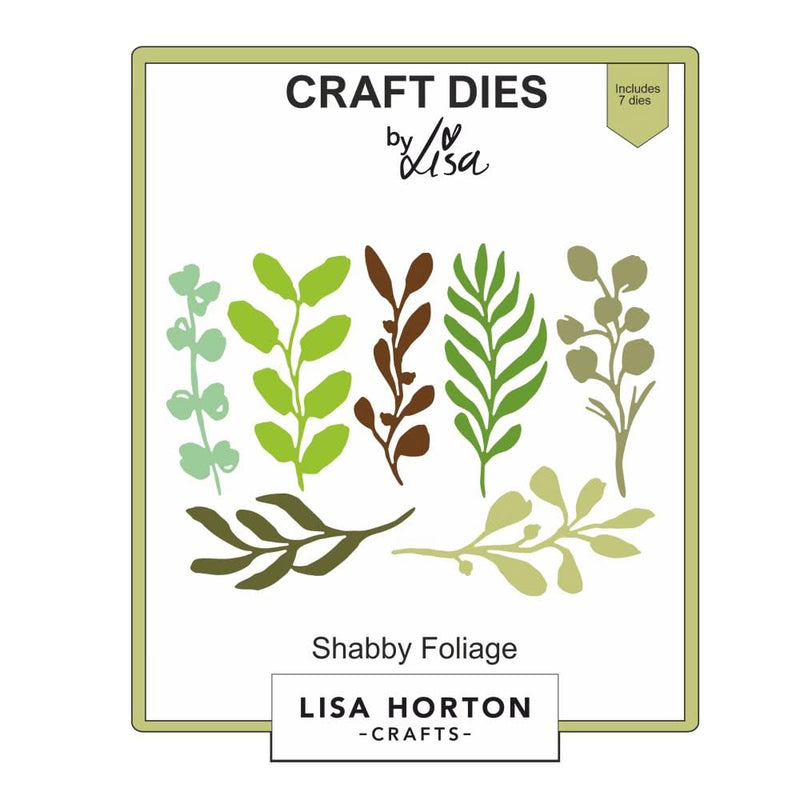 Lisa Horton Crafts Dies Shabby Foliage*