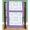 Jack Dempsey Stamped White Quilt Blocks 18"X18" 6/Pkg Cross-Stitch Design*