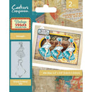 Crafter's Companion Stamp & Dies Showgirl, Vintage Vegas*