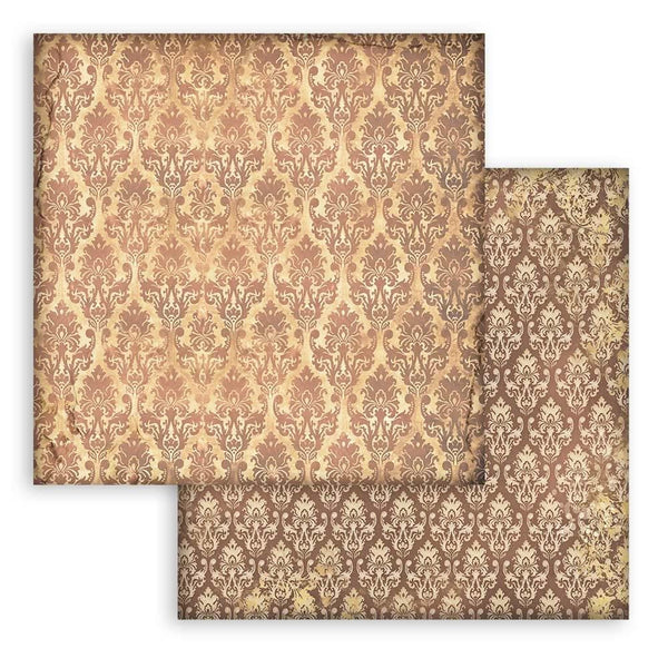 Stamperia Backgrounds Double-Sided Paper Pad 12"x 12" 10/Pkg - Alterego