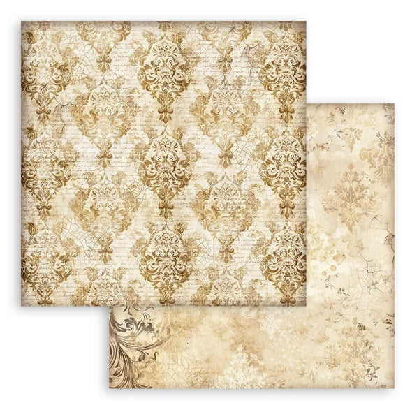 Stamperia Backgrounds Double-Sided Paper Pad 12"x 12" 10/Pkg - Alterego