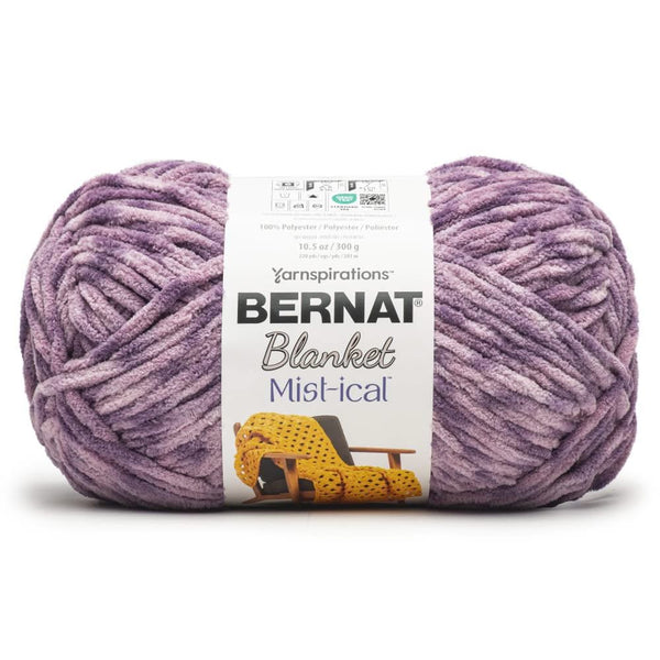 Bernat Blanket Mist-ical Yarn - Purple Sky