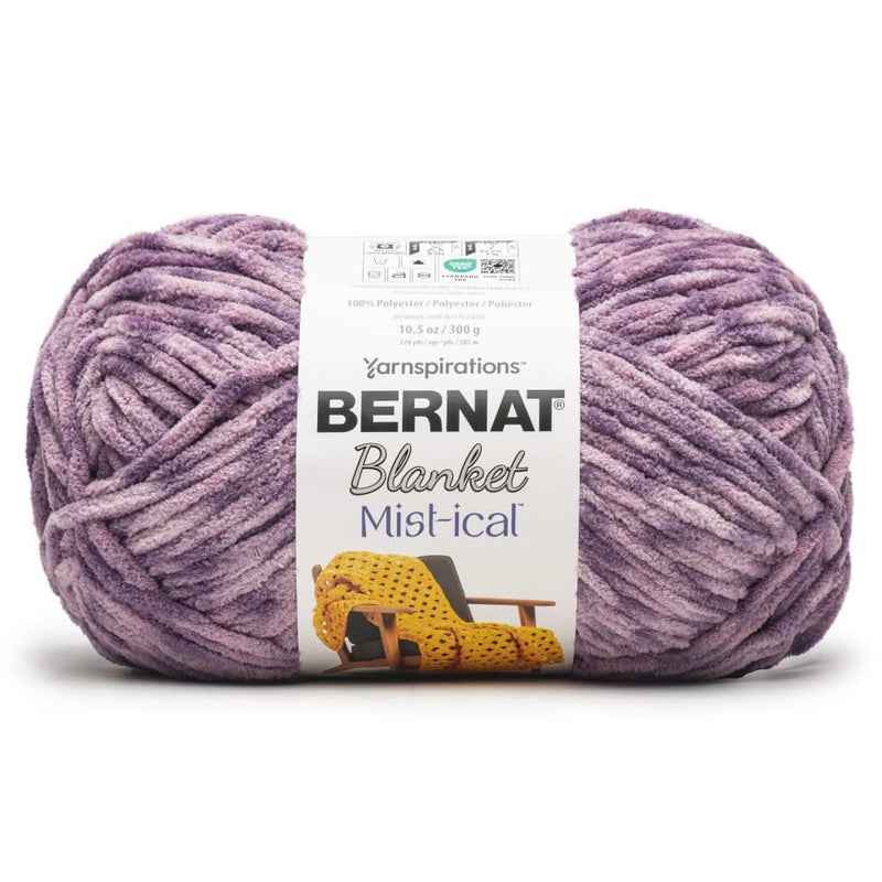 Bernat Blanket Mist-ical Yarn - Purple Sky