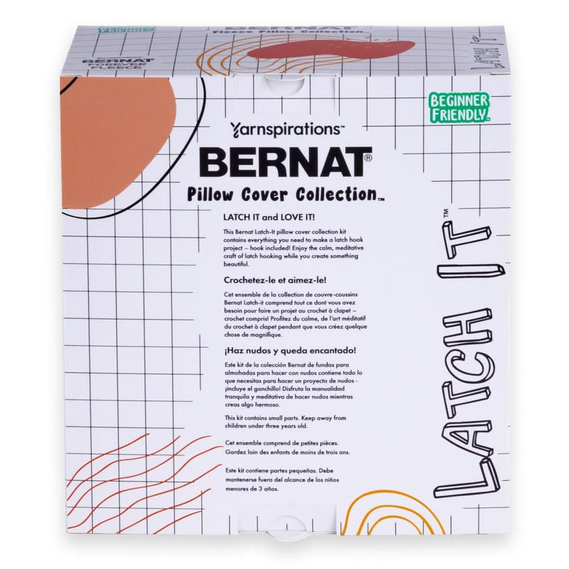 Bernat Latch It Pillow Round Rectangles*