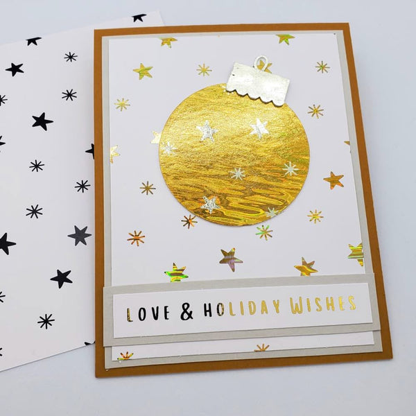 Deco Foil Transfer Sheets 6"X6" 12/Pkg - Icy