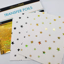 Deco Foil Transfer Sheets 6"X6" 12/Pkg - Icy