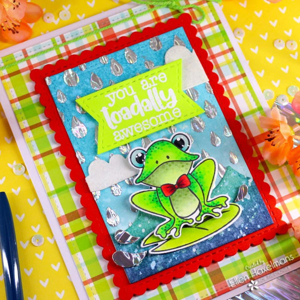 Deco Foil Transfer Sheets 6"X6" 12/Pkg - Icy