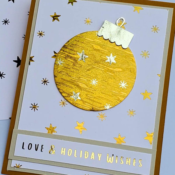 Deco Foil Transfer Sheets 6"X6" 12/Pkg - Cider