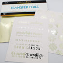 Deco Foil Transfer Sheets 6"X6" 12/Pkg - Birch