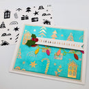 Deco Foil Transfer Sheets 6"X6" 12/Pkg - Icy