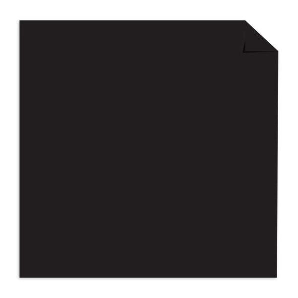 Neenah Astrodesigns 65lb Cardstock Pack 12"X12" 60/Pkg Very Black