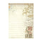 Stamperia Assorted Rice Paper Backgrounds A6 8/Sheets - Art of Travelling