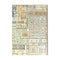 Stamperia Assorted Rice Paper Backgrounds A6 8/Sheets - Art of Travelling