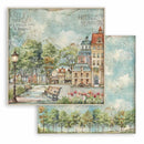 Stamperia Double-Sided Paper Pad 12"x 12" 10/Pkg - Art of Travelling