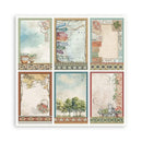 Stamperia Single-Sided Paper Pad 8"x 8" 22/Pkg - Art of Travelling