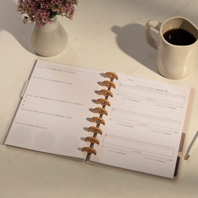 Happy Planner Classic Disc Bound Memory Keeping Journal Reflect & Grow Goals*