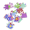 Hygloss Compoz-A-Puzzle Blank Jigsaw Puzzle 5.5"X8" 24/Pkg 12 Pieces*