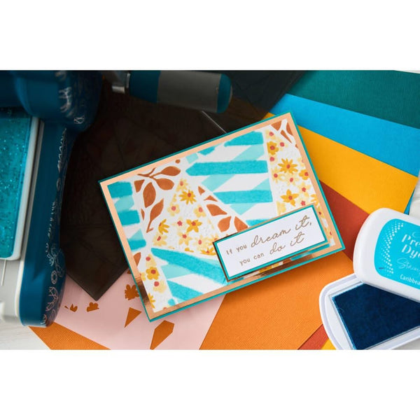 Sizzix 3D Textured Impressions Embossing Folder By Stacey Park - Fragmented Floral