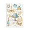 Stamperia A5 Washi Pad 8/Pkg - Masquerade