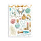 Stamperia A5 Washi Pad 8/Pkg - Masquerade