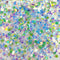 Dress My Craft Sequins 8gms Shining Swan Green Mix