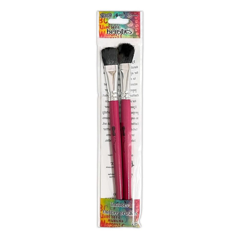 Dyan Reaveley Dylusions Dyamond Fluffier Brush Set 2/Pkg