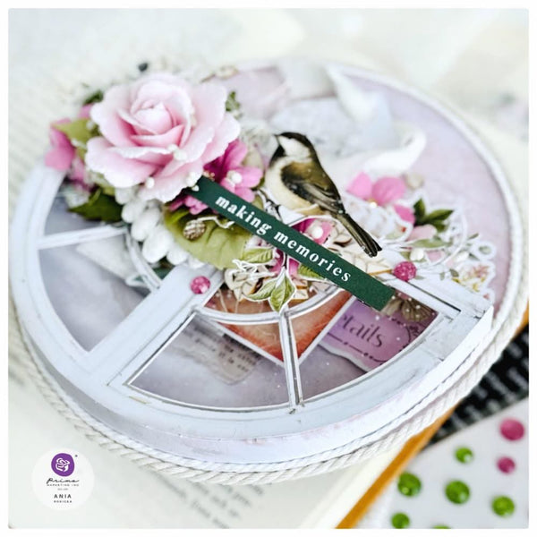 Prima Marketing Ephemera Serene Petals 50/Pkg Garden Tags