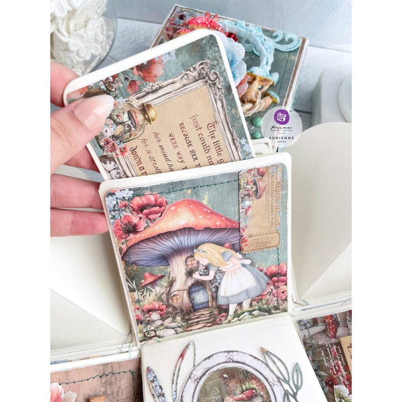 Prima Marketing Postcards & Envelopes 12/Pkg Return To Wonderland