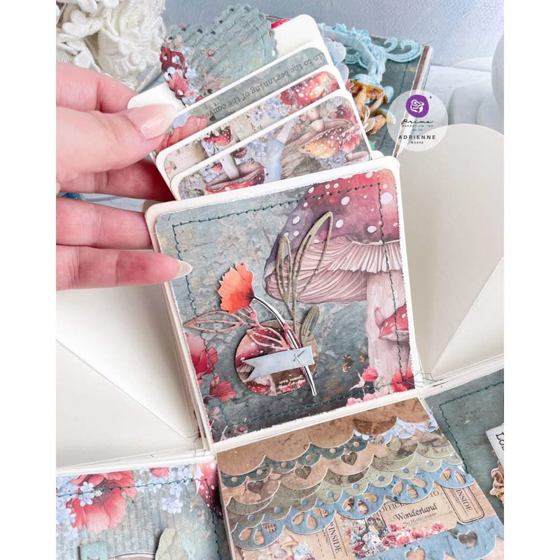 Prima Marketing Ephemera Return To Wonderland 70/Pkg Wonderland Forest Finds
