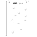 Sizzix A6 Layered Stencils By Catherine Pooler 4/Pkg - In The Clouds