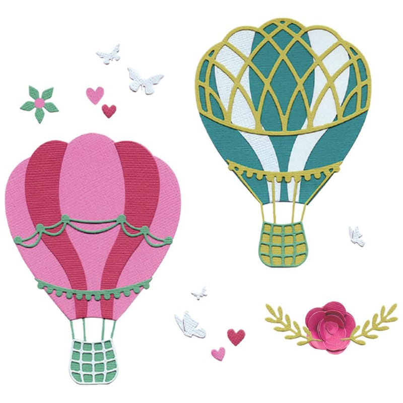 Sizzix Thinlits Die Set By Catherine Pooler 15/Pkg - Floating Fancy