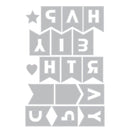 Sizzix Thinlits Die Set By Catherine Pooler 17/Pkg - Birthday Bunting