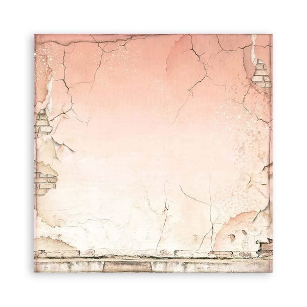 Stamperia Single-Sided Paper Pad 8"x 8" 22/Pkg - House of Roses^