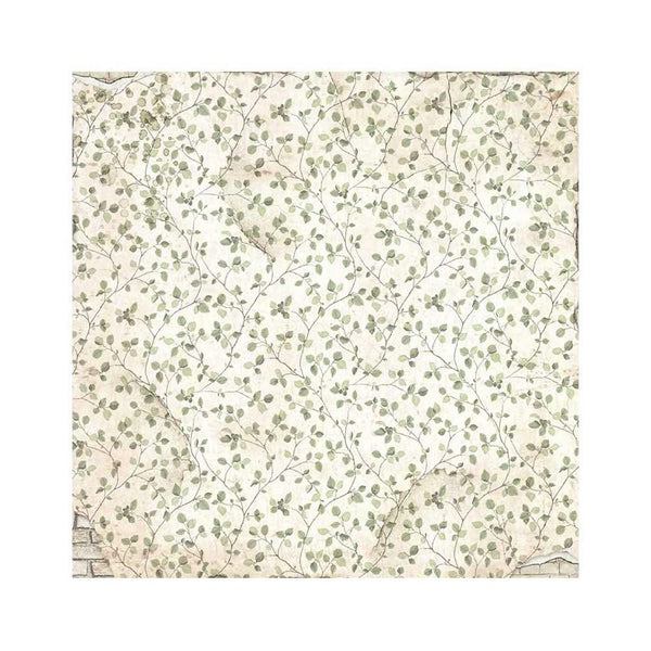 Stamperia Polyester Fabric 12"x 12" 4/Pkg - House of Roses