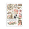 Stamperia A5 Washi Pad 8/Pkg - House of Roses