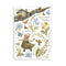 Stamperia A5 Washi Pad 8/Pkg - Hidden Grove