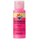 Delta Ceramcoat Glow Acrylic Paint 2oz - Pink