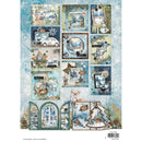 Studio Light Card Making Pad 8.27"X11.58" 14/Pkg Winter Wonderland
