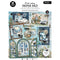 Studio Light Card Making Pad 8.27"X11.58" 14/Pkg Winter Wonderland