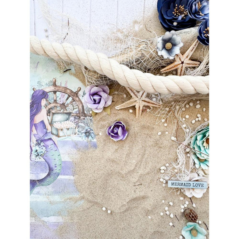 Prima Marketing Flowers 16/Pkg Sea Treasures, A Mermaid's Tale