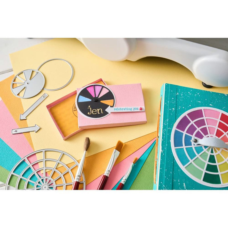 Sizzix Thinlits Dies By Eileen Hull 9/Pkg - Rainbow Wheels