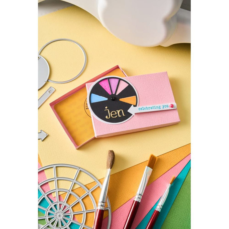 Sizzix Thinlits Dies By Eileen Hull 9/Pkg - Rainbow Wheels