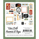 Echo Park Chickens Ephemera Chickens, Frames & Tags