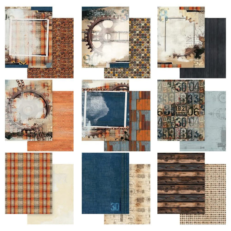 49 And Market Collection Pack 6"X8" Rust & Revs 2.0